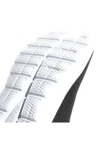 Schwarze Mesh-Sneaker mit gepolsterter Sohle Adidas CloudFoam Comfy