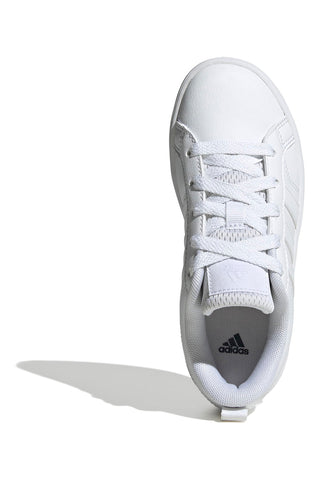 Sneakers bianche stile tennis con lacci Adidas VS Pace 2.0 K