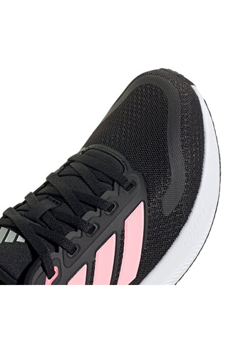 Adidas Runfalcon 5 J – Schwarze Laufschuhe mit rosa Mesh-Details