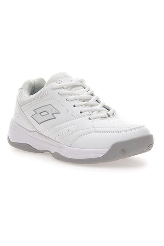 Lotto Court Logo AMF XX W Weiße Memory Foam Tennisschuhe