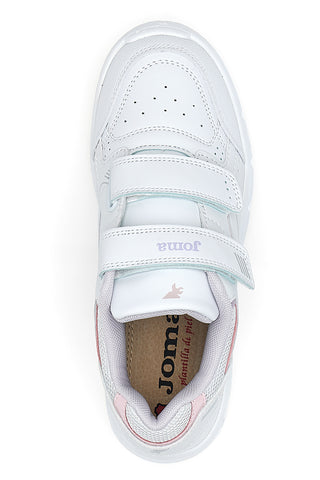 Scarpe da ginnastica bianche con strappi W.School JR 2519 Joma