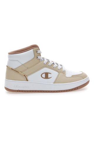 Sneakers bianche e beige mid Champion RD18 2 Mid