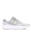 Graue Mesh-Turnschuhe für Damen Under Armour GGS Surge 4