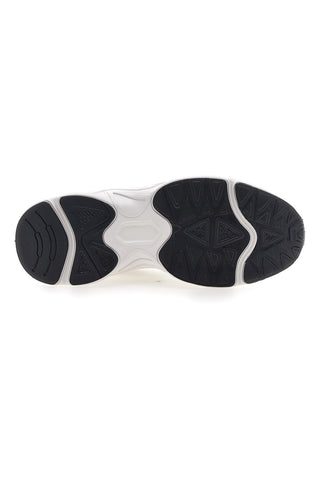 Weiße und beige Turnschuhe mit Schnürsenkeln Champion Countess Evolve