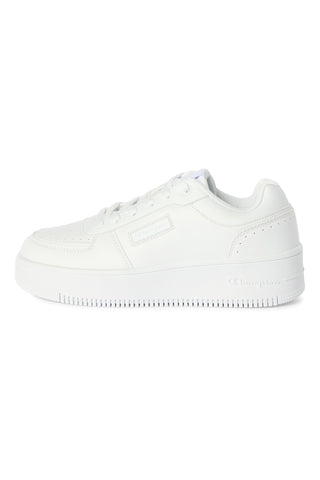Champion Rd18 Twin Plat Weiß Plateau Turnschuhe
