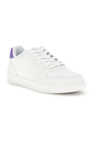 Sneakers bianche con dettaglio viola Champion Cly Nwm