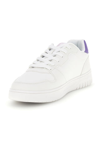 Sneakers bianche con dettaglio viola Champion Cly Nwm