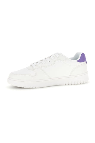 Sneakers bianche con dettaglio viola Champion Cly Nwm