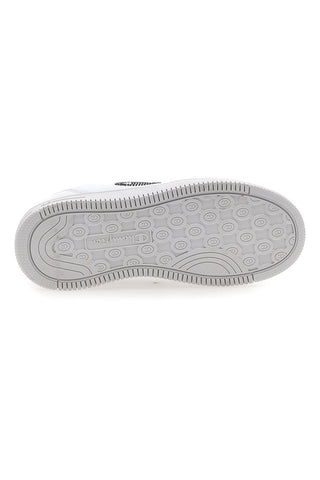 Weiße Turnschuhe mit Plateau und Glitzerlogo Champion Rd18 Platform Glitter Gs