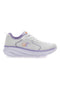 Weiße und fliederfarbene Turnschuhe mit sportlicher Sohle Champion Hro J Gs Low Cut