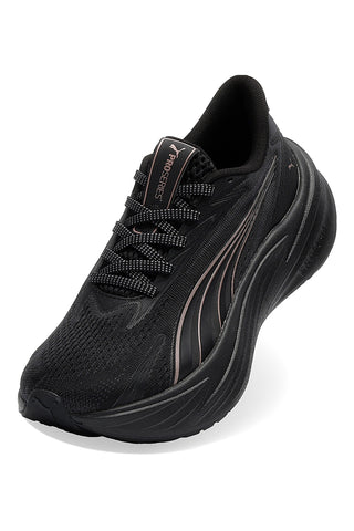 Schwarz gepolsterte Laufschuhe Puma Maxima Pro