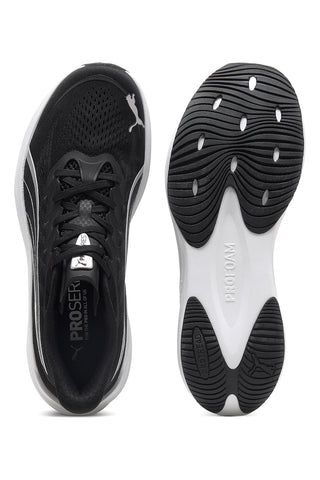 Scarpe running Nero Bianco ammortizzate Puma Darter Pro 2