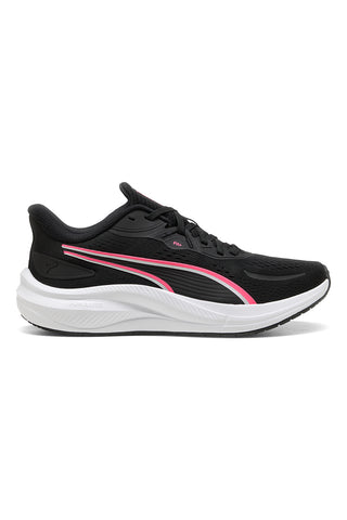 Schwarz Rosa stoßdämpfende Laufschuhe Puma Skyrocket Lite 2