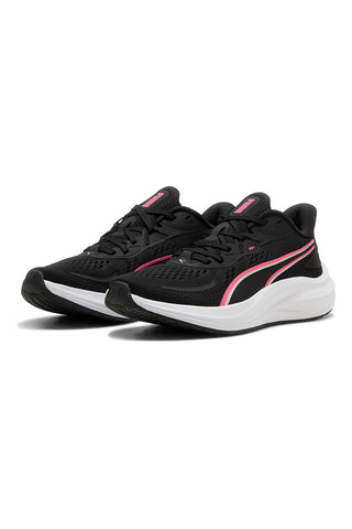 Scarpe running Nero Rosa ammortizzate leggere Puma Skyrocket Lite 2