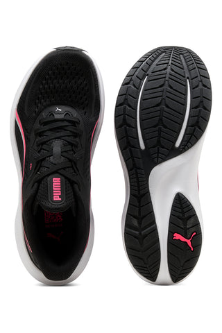Scarpe running Nero Rosa ammortizzate leggere Puma Skyrocket Lite 2