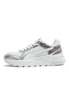 Sneakers bianche e argento in mesh Puma Trinity 2 Lt Metallic Whisper