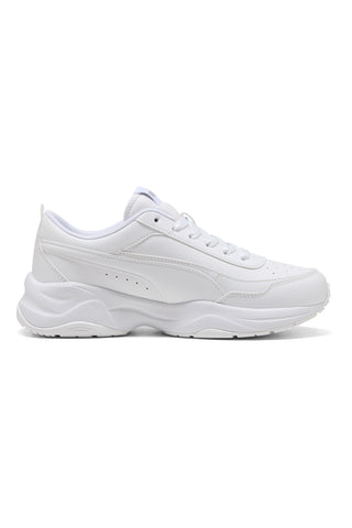 Weiße Plateau Turnschuhe Puma Cilia Mode
