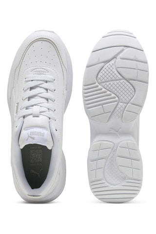 Weiße Plateau Turnschuhe Puma Cilia Mode