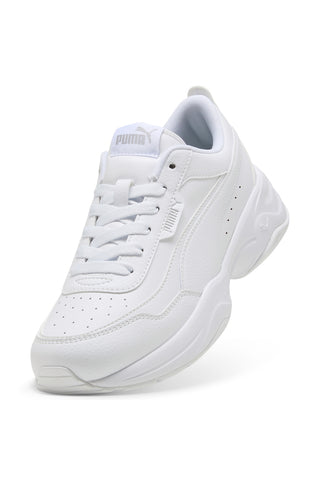 Weiße Plateau Turnschuhe Puma Cilia Mode