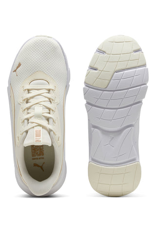 Elfenbein Laufstil Schuhe Puma Flexfocus Lite Modern Woven