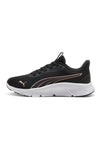 Frauen schwarz und rosa Sportschuhe mit leichten Sohlen Puma FlexFocus Lite Modern