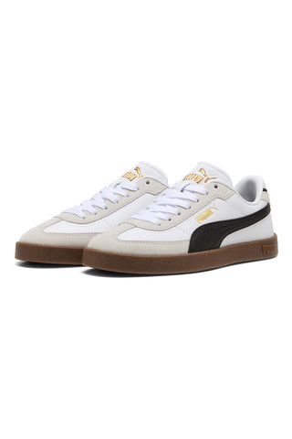 Puma Weiß Leder Turnschuhe