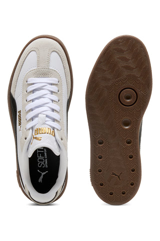 Puma Weiß Leder Turnschuhe