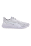 Weiß und hellgrau Mesh Turnschuhe Puma FlexFocus Lite Modern Jr