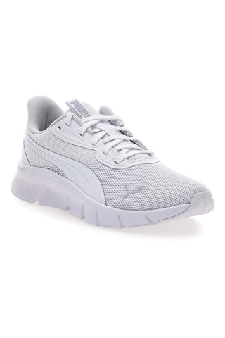 Weiß und hellgrau Mesh Turnschuhe Puma FlexFocus Lite Modern Jr
