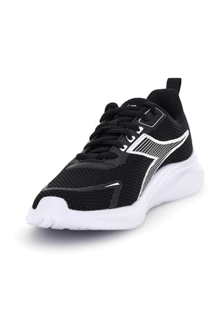 Diadora Robin 7 W schwarz weiß atmungsaktiv gepolstert Laufschuh