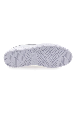 Sneaker da donna bianche con platform e dettagli oro Diadora Game Step Glam GS
