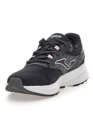 Schwarze atmungsaktive gepolsterte Laufschuhe Joma RMETLS2601