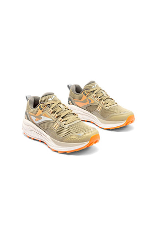 Scarpe trail beige con dettagli arancioni Joma TKSHLS2612