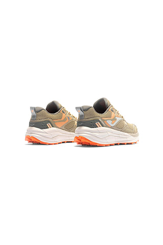 Scarpe trail beige con dettagli arancioni Joma TKSHLS2612
