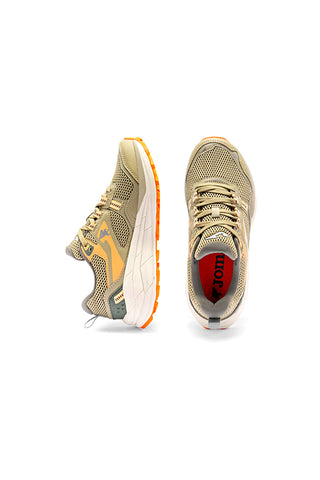 Scarpe trail beige con dettagli arancioni Joma TKSHLS2612