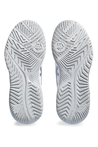 Scarpe da tennis bianche e argento Asics Gel-Dedicate 8