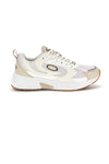 Beige atmungsaktive Mesh-Komfort-Turnschuhe Fila Kreatix Wmn
