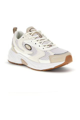 Beige atmungsaktive Mesh-Komfort-Turnschuhe Fila Kreatix Wmn