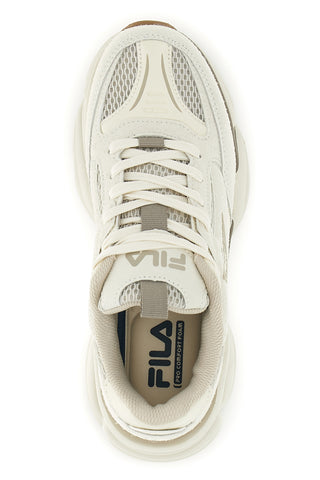 Atmungsaktive Mesh pro Komfort Schaumstoff beige Turnschuhe Fila Recade S