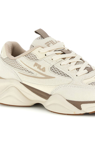 Atmungsaktive Mesh pro Komfort Schaumstoff beige Turnschuhe Fila Recade S