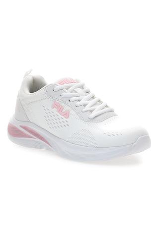 Weiße Turnschuhe mit rosa Einsätzen Fila FFW0647