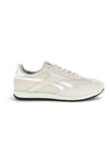 Sneakers grigio con inserti suede e suola nera Reebok World 70