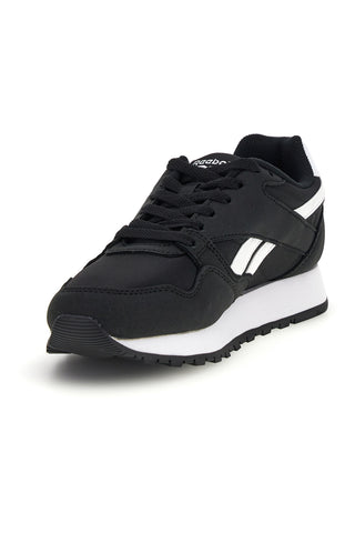 Schwarze Stoff-Turnschuhe mit Synthetikeinsätzen Reebok Prime Event