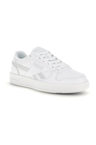 Weiße Turnschuhe mit grauen Details Reebok Match Prime V2