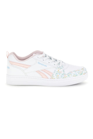 Weiße florale Detaillierung Turnschuhe Reebok Royal Prime 2.0