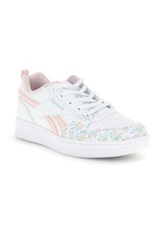 Weiße florale Detaillierung Turnschuhe Reebok Royal Prime 2.0
