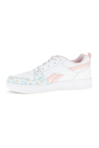 Weiße florale Detaillierung Turnschuhe Reebok Royal Prime 2.0