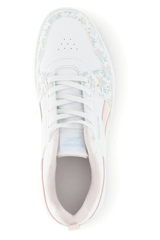 Weiße florale Detaillierung Turnschuhe Reebok Royal Prime 2.0