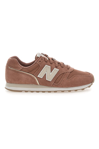Sneakers Rosa tomaia in pelle e tessuto New balance WL373SI2