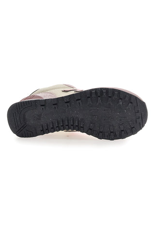 Rosa Leder und Stoff Turnschuhe New balance W51547y